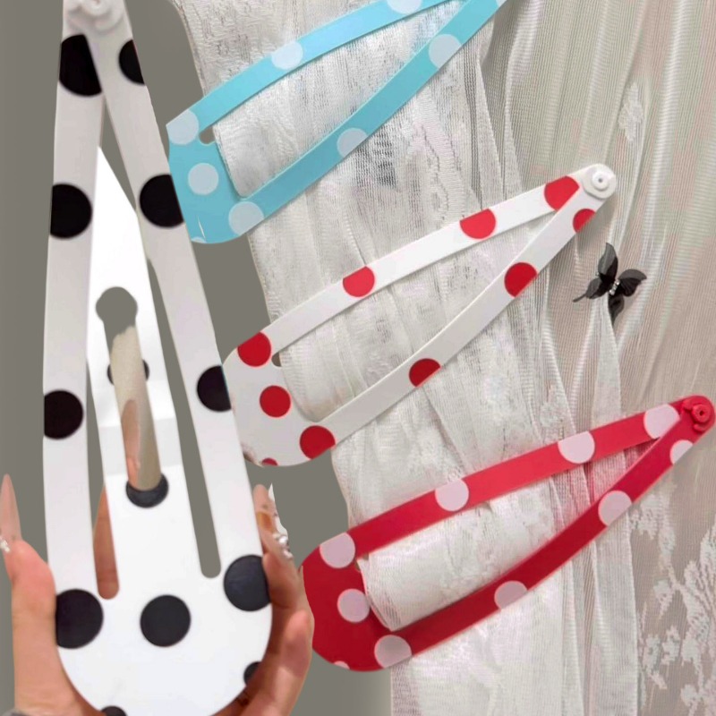 Photography Of A Man - Dairy Cow Pattern Extra-large Hair Clip