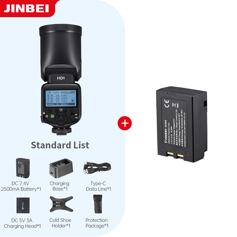 Photography Outdoor - JINBEI HD-1Round-head HSS Speedlite Outdoor Photography