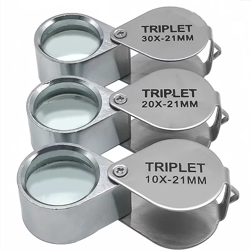 Eye Piece Magnifier - 10-30X Pocket Loupe Magnifier Jewelry Magnifying