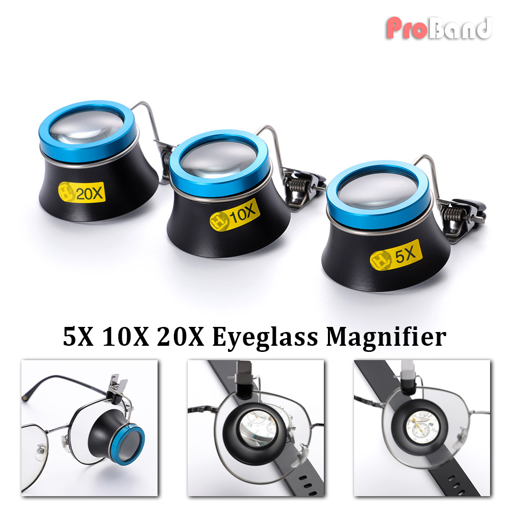 Eye Piece Magnifier - Clip-On Eye Loupe Magnifying Lens 5X