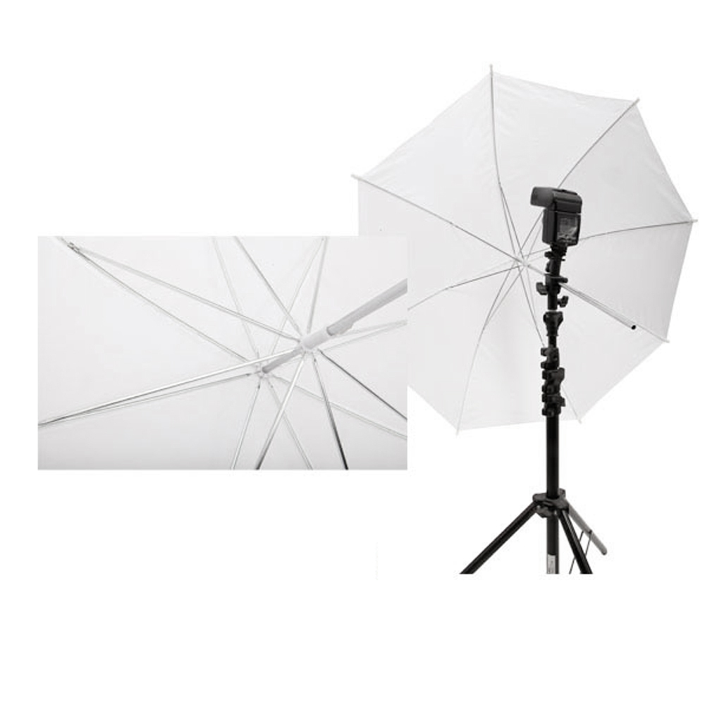 Photography Umbrella Diffuser - 33in / 83cm Studio Flash Translucent