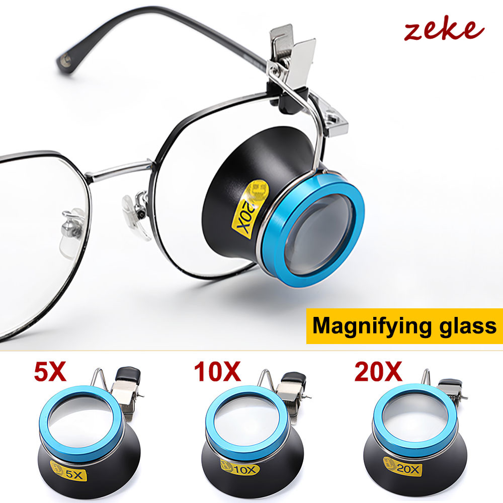 20X 10X 5X Eyeglass Magnifier  - Eye Piece Magnifier 评论和价格