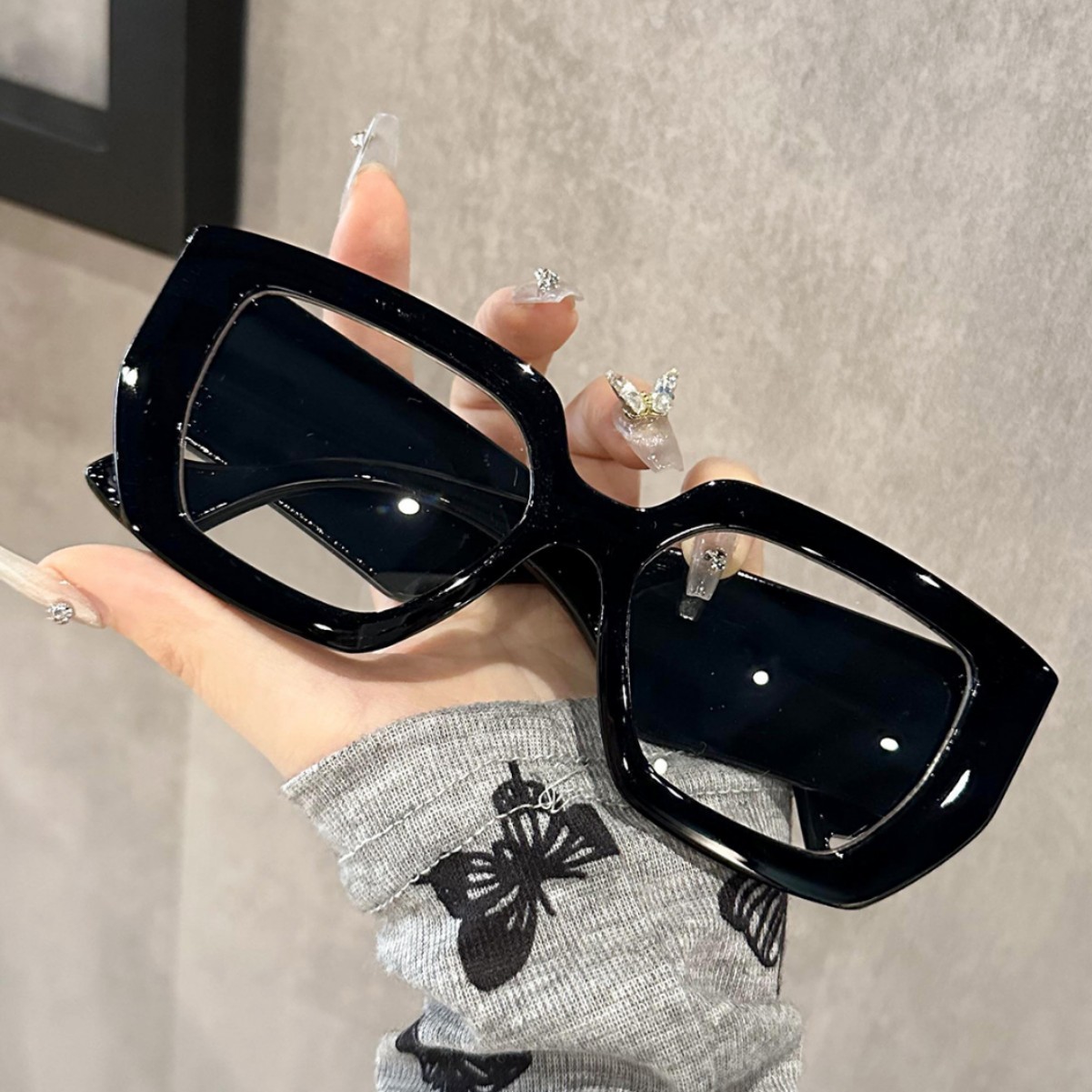 Super Large BoxSunglasses Wome - Photography Outdoor 评论和价格