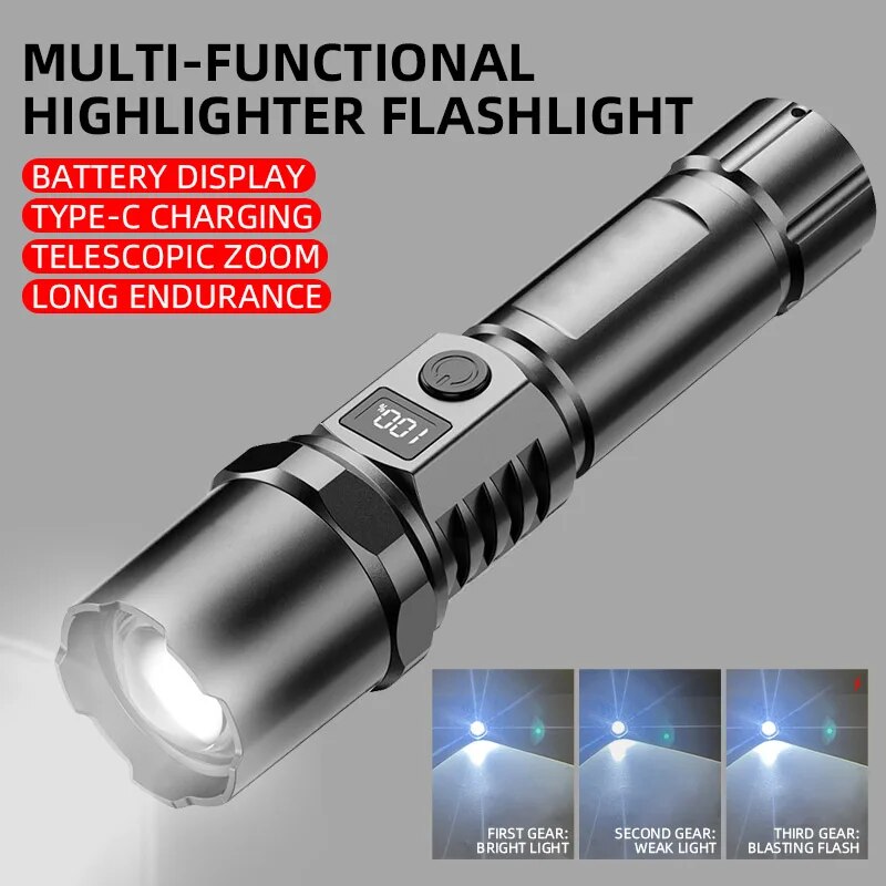 High Power XHP100 Led Flashlig - Photography Ratio 评论和价格