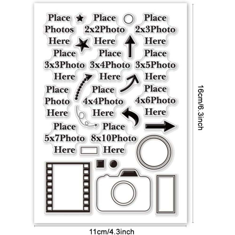 Place Photo Here Clear Stamp A - Photography Definition 评论和价格