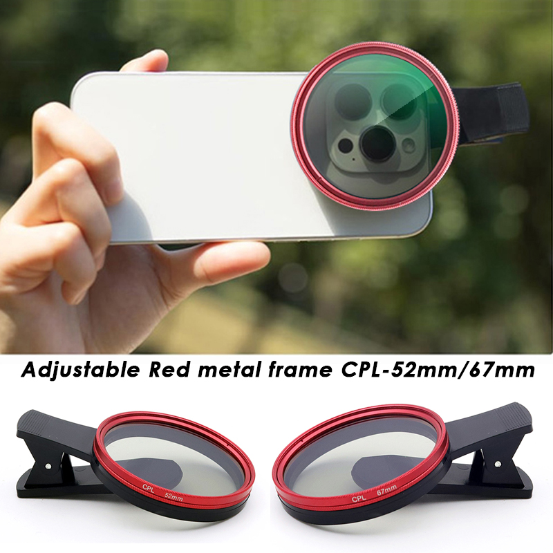 CPL Filter Anti Glare 52mm 67m - Photography Outdoor 评论和价格