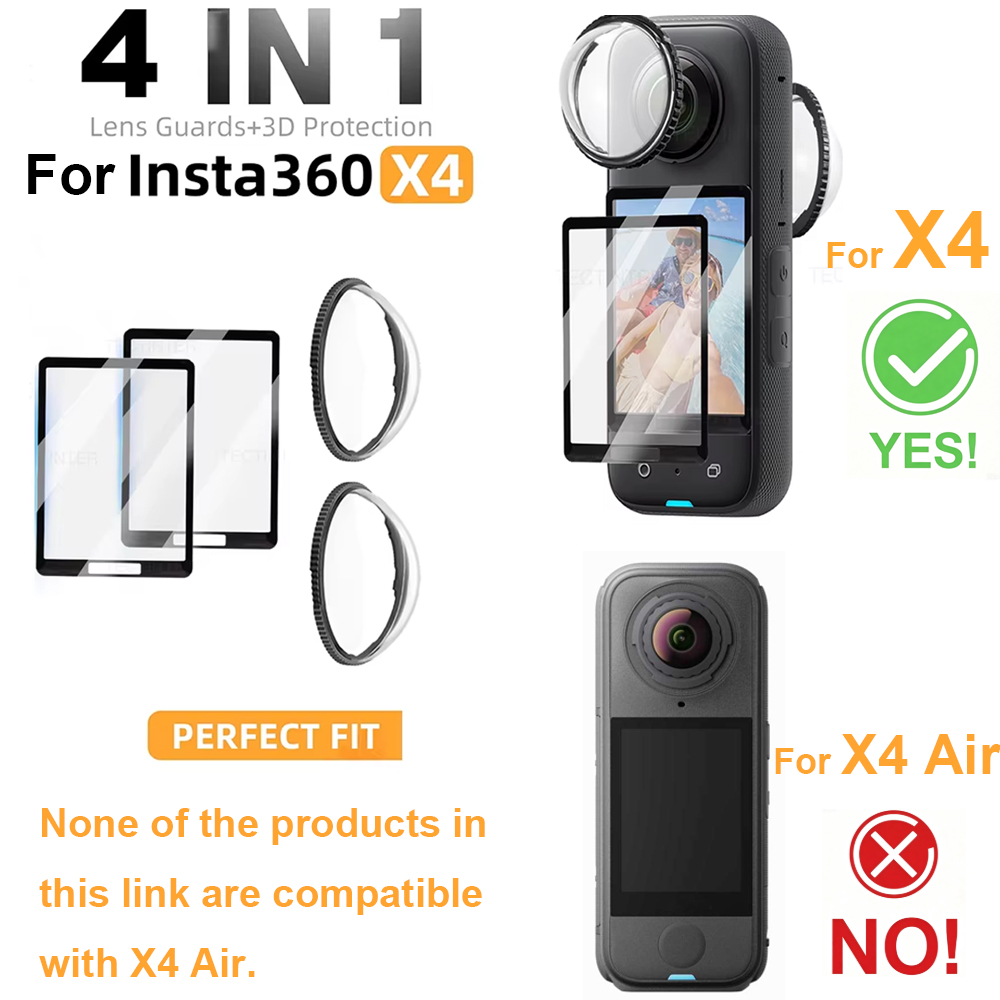 Lens Guard Cap For Insta360 X4 - Insta360 Camera X4 评论和价格