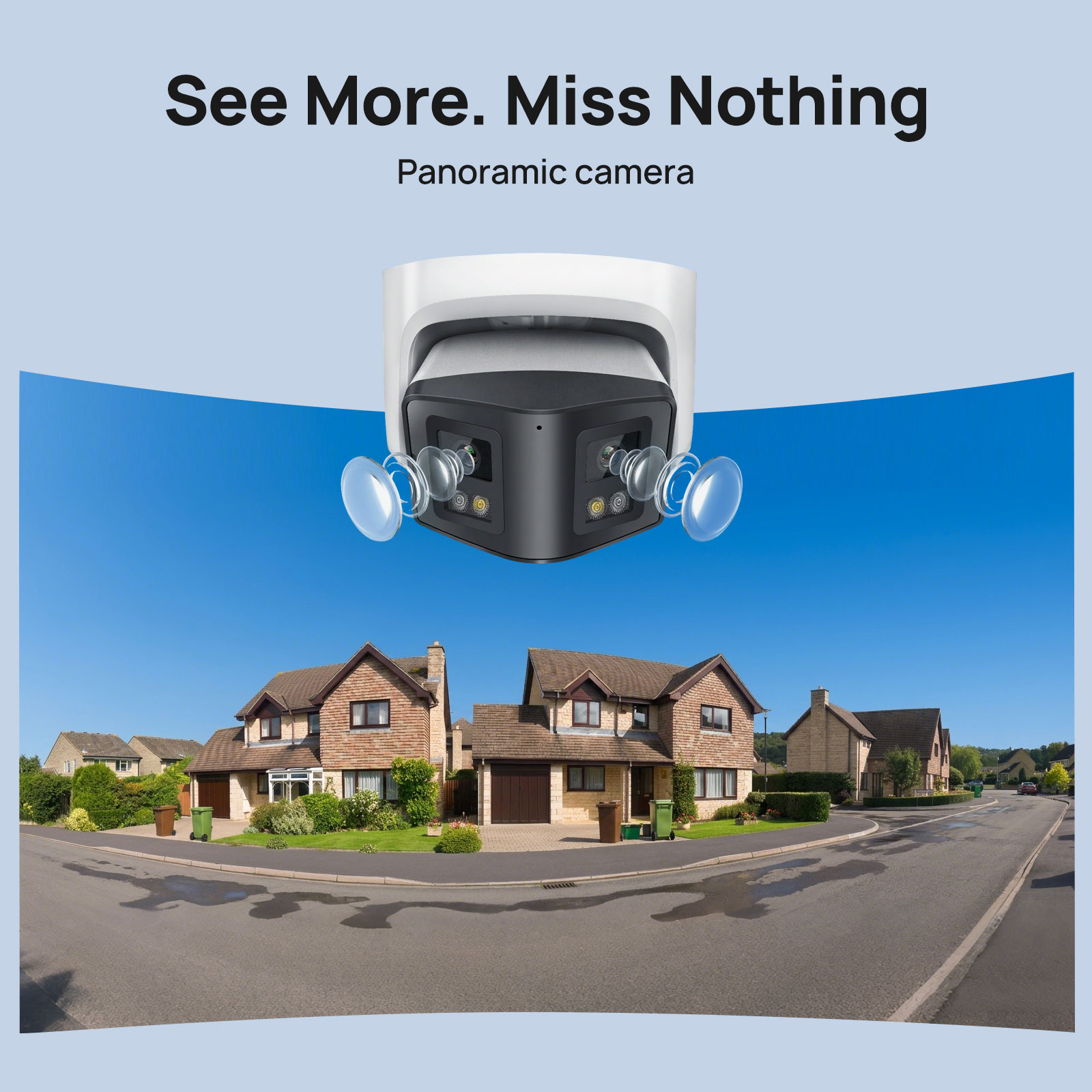 Vikylin 4MP Panoramic Smart Du - Photography Online 评论和价格