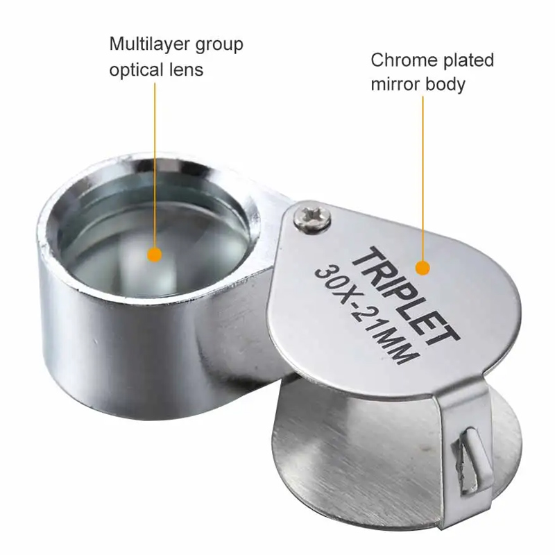 10-30X Pocket Loupe Magnifier  - Eye Piece Magnifier 评论和价格