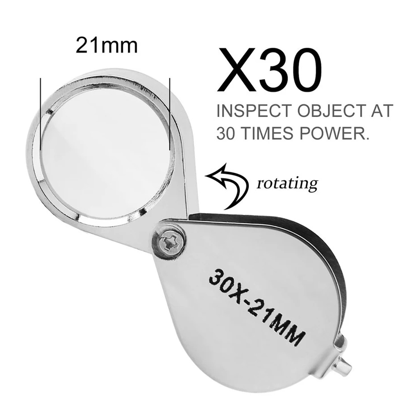 10-30X Pocket Loupe Magnifier  - Eye Piece Magnifier 评论和价格