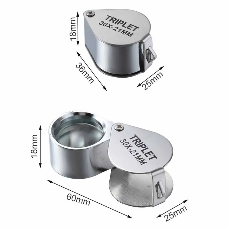 10-30X Pocket Loupe Magnifier  - Eye Piece Magnifier 评论和价格