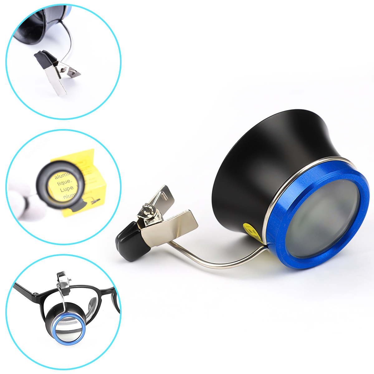 5X 10X 20X Eyeglass Magnifier  - Eye Piece Magnifier 评论和价格