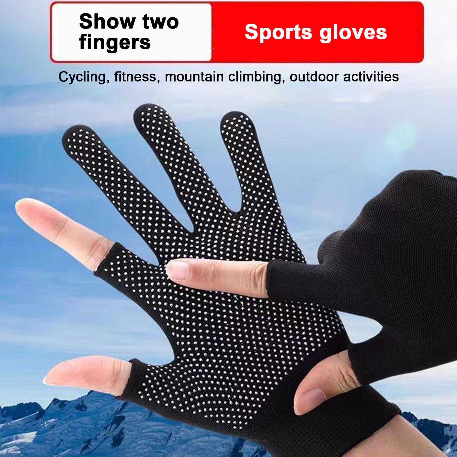 Winter Fishing Gloves 2 Finger - Photography Of A Man 评论和价格
