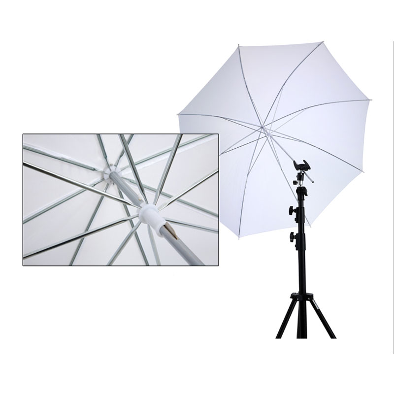 White Soft Umbrella 43