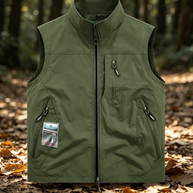 Men's Outdoor Photography Vest - Photography Of A Man 评论和价格