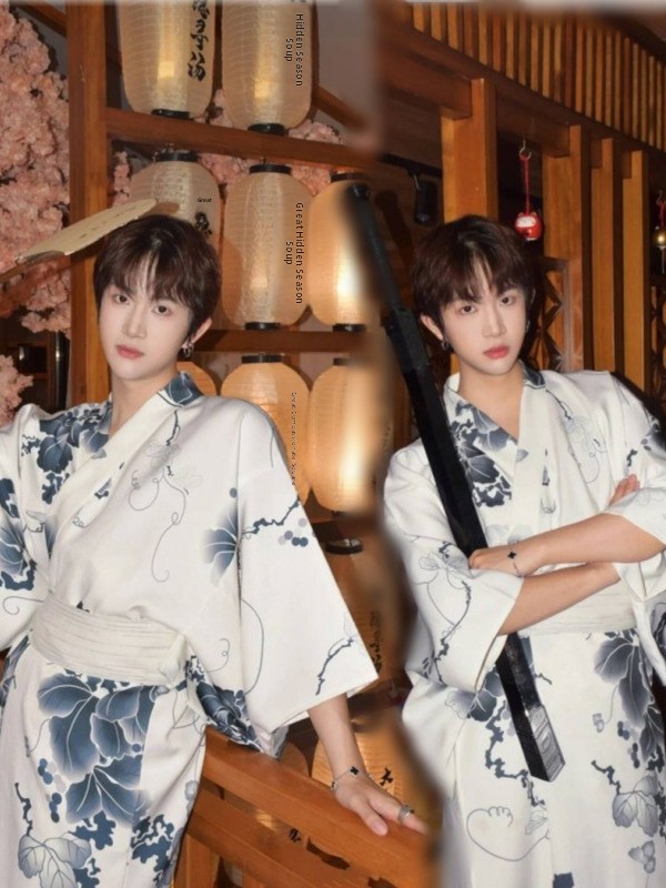 Traditional Men's Kimono Set F - Photography Online 评论和价格