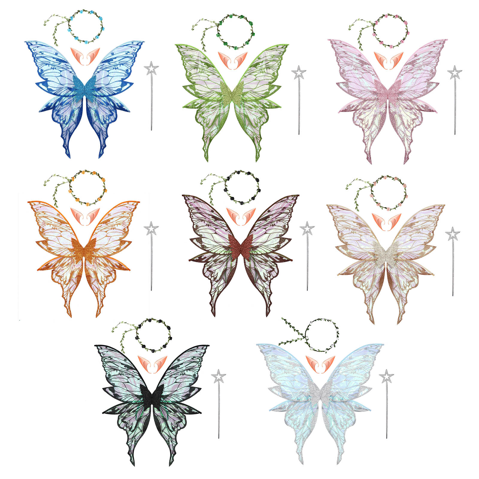 Butterfly Fairy Elf Costume Wi - Photography Year 评论和价格