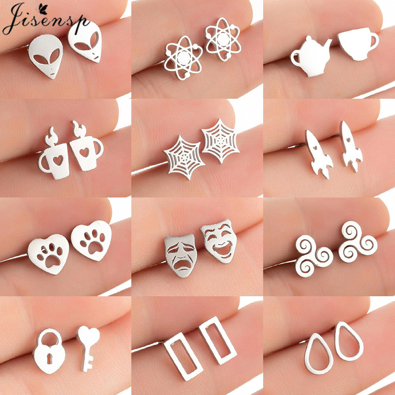 Lovely Stainless Steel Earring - Photography Online 评论和价格