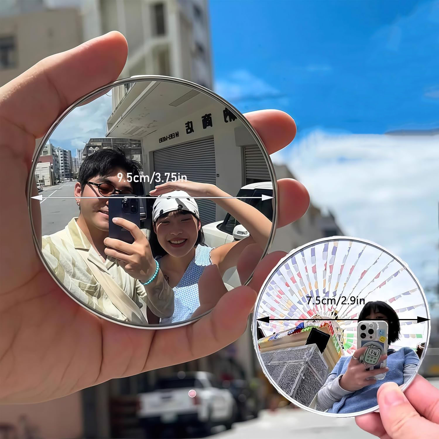 Round Convex Mirror Travel Sel - Photography Definition 评论和价格