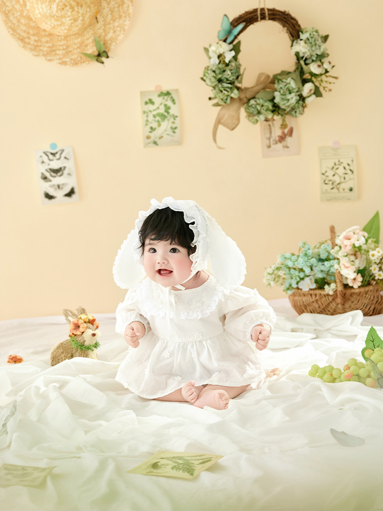 Pastoral Style Baby Girl Photo - Photography Year 评论和价格
