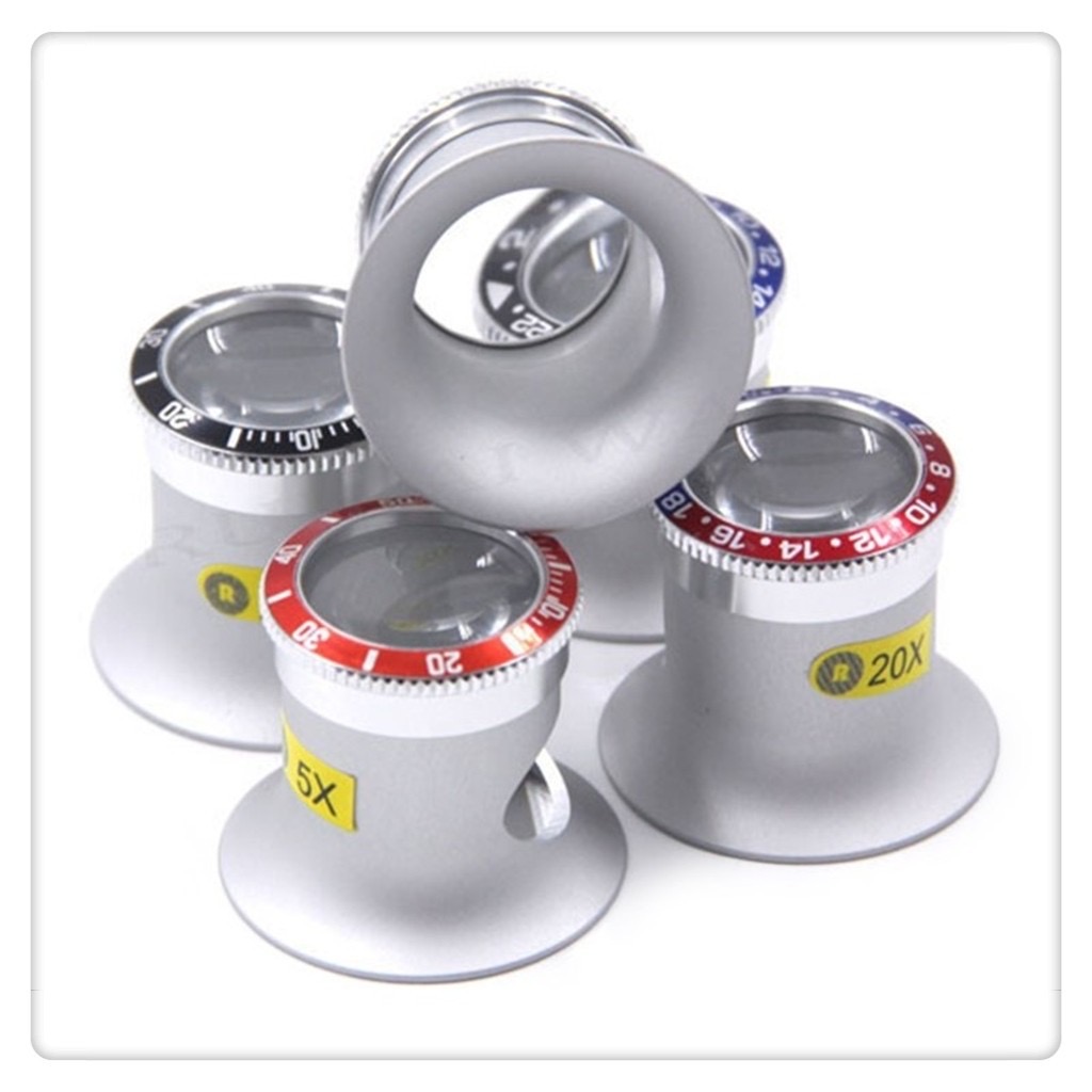 3X/4X/5X/10X/15X/20X Watch Rep - Eye Piece Magnifier 评论和价格