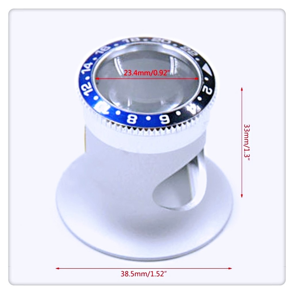 3X/4X/5X/10X/15X/20X Watch Rep - Eye Piece Magnifier 评论和价格