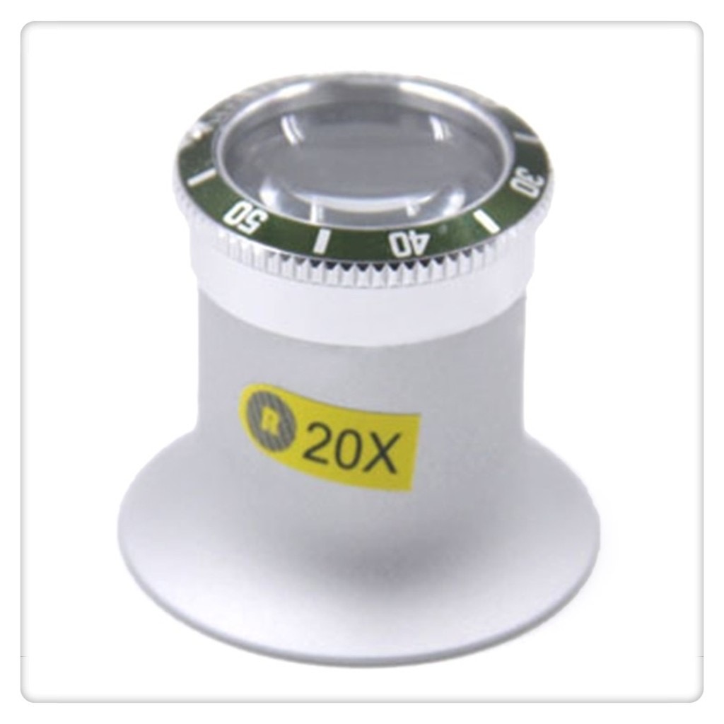 3X/4X/5X/10X/15X/20X Watch Rep - Eye Piece Magnifier 评论和价格
