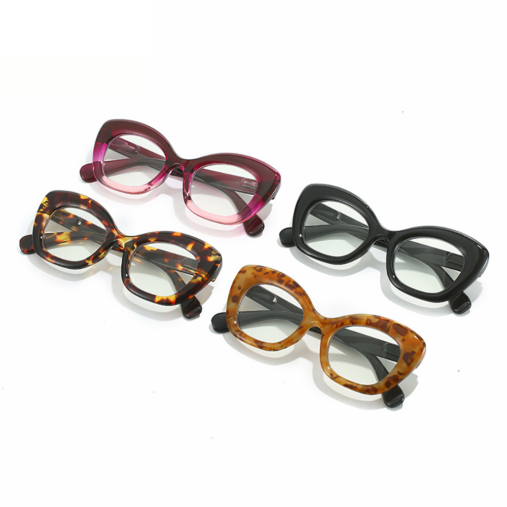 KLASSNUM Trendy Bold Lines Cat - Eye Piece Magnifier 评论和价格