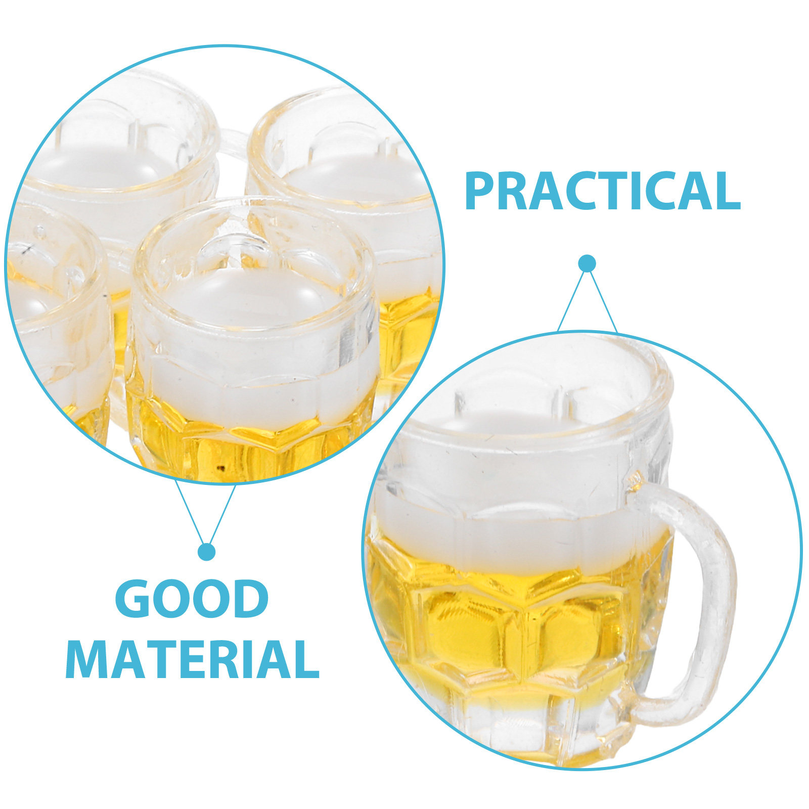 5Pcs Mini Beer Mugs Detailed R - Photography Landscape 评论和价格