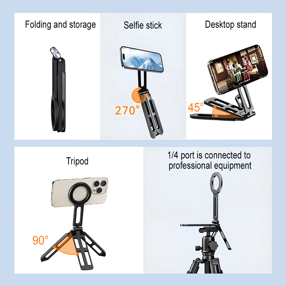 Magnetic Phone Holder Four-axi - Photography Outdoor 评论和价格